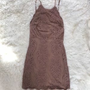 Laced short dress